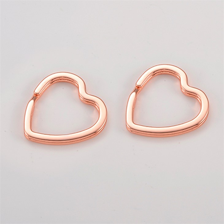 حار بيع سلسلة مفاتيح معدنية قوس قزح اللون حلقة معدنية لأصابع القدم للحصول على إكسسوارات معدنية حقيبة يد